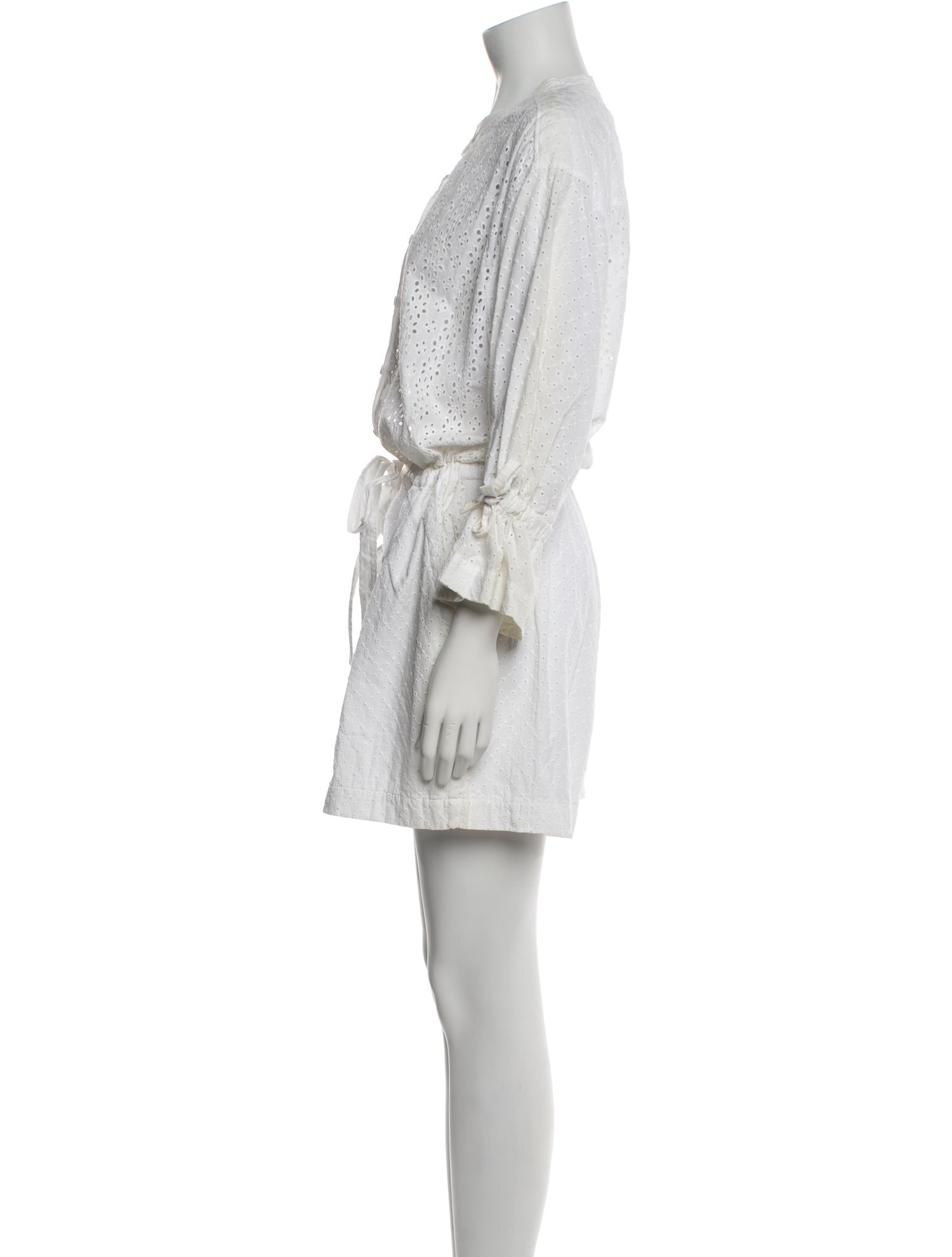 La Vie Rebecca Taylor Crew Neck Romper