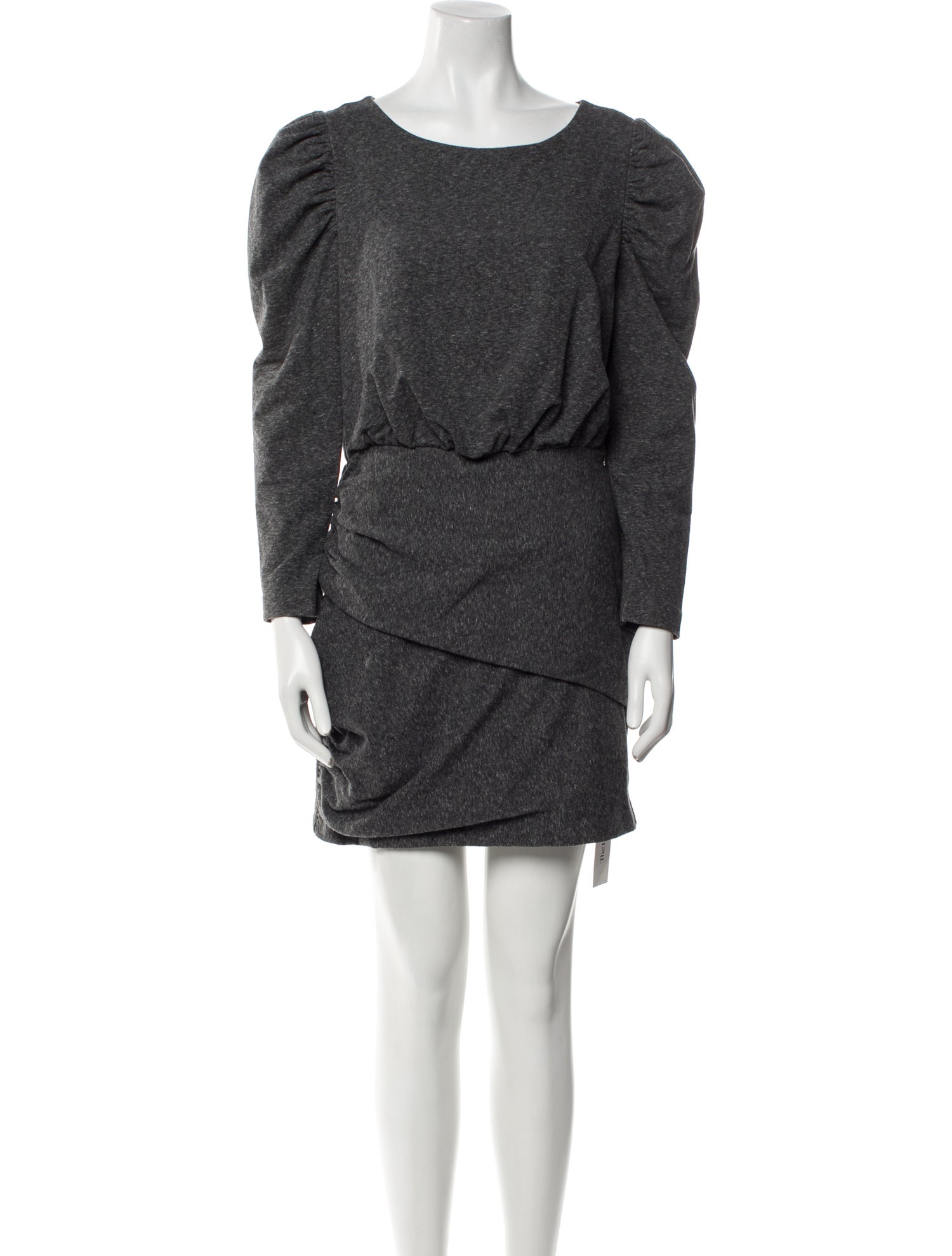 La Vie Rebecca Taylor Bateau Neckline Mini Dress