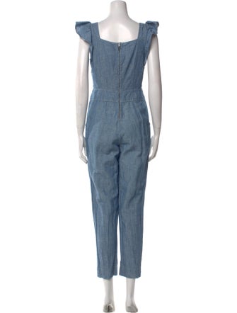 La Vie Rebecca Taylor Square Neckline Jumpsuit