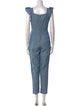 La Vie Rebecca Taylor Square Neckline Jumpsuit