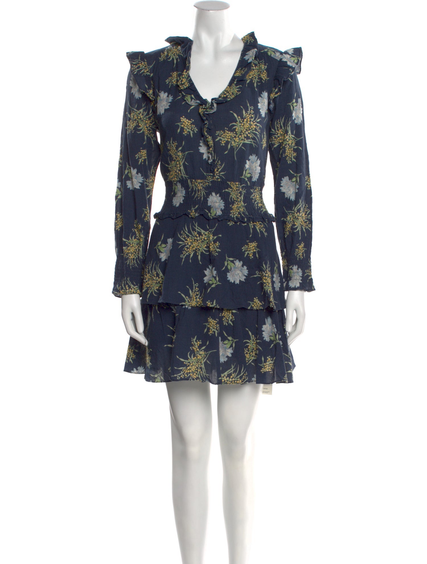 La Vie Rebecca Taylor Floral Print Mini Dress w/ Tags