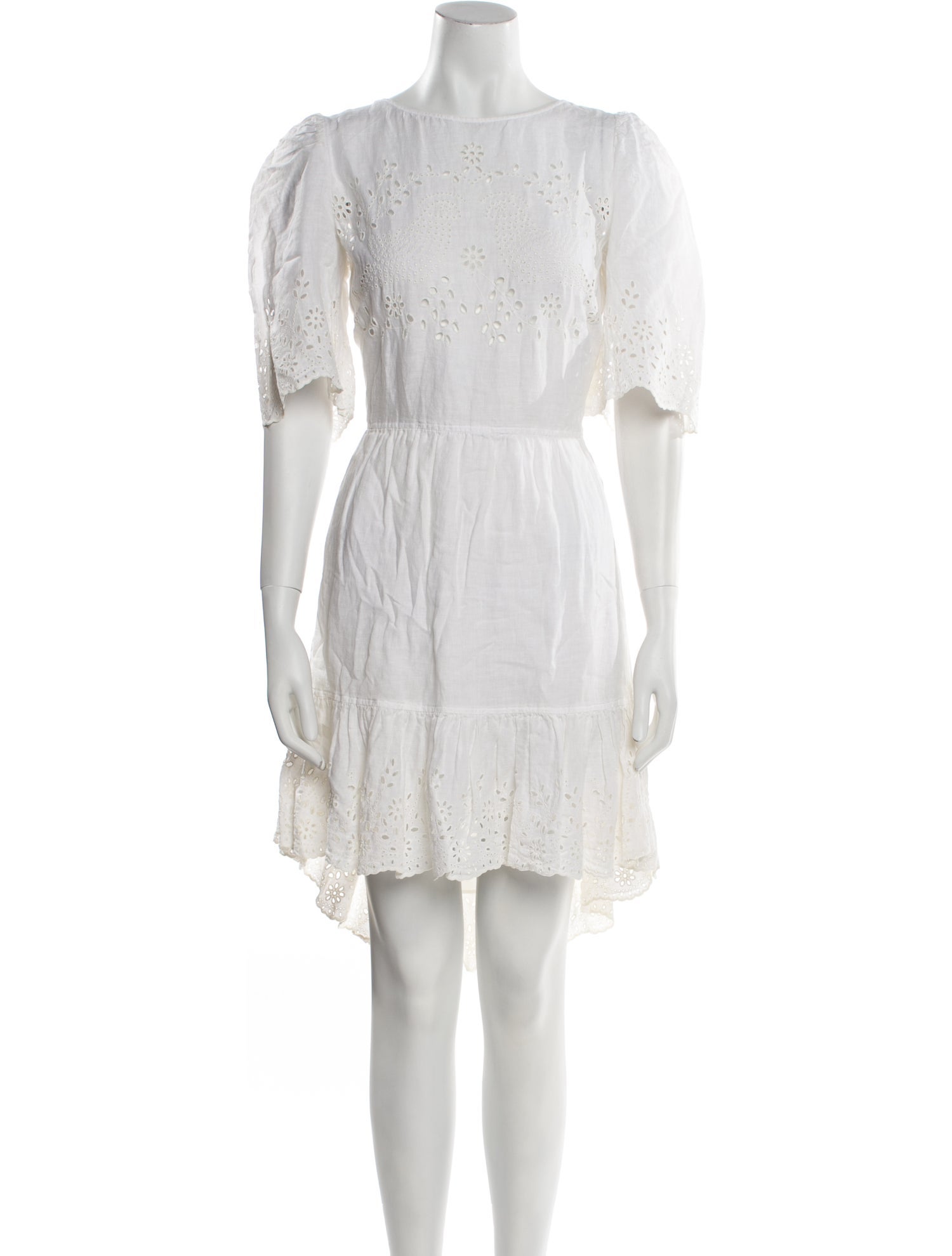 La Vie Rebecca Taylor Linen Knee-Length Dress w/ Tags