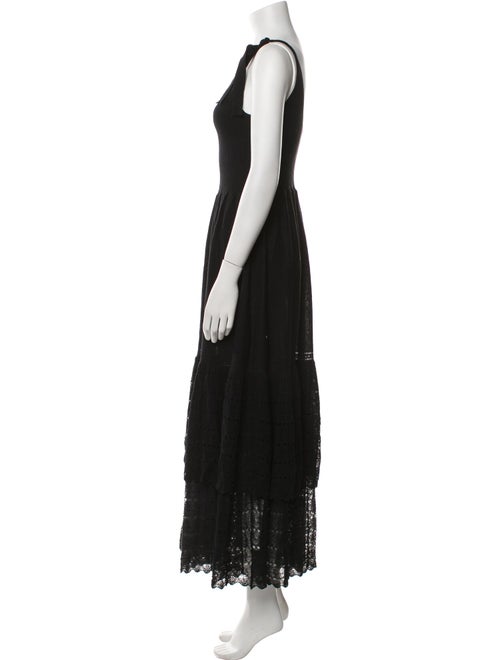 La Vie Rebecca Taylor V-Neck Long Dress