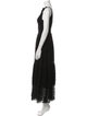 La Vie Rebecca Taylor V-Neck Long Dress