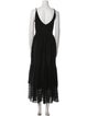 La Vie Rebecca Taylor V-Neck Long Dress