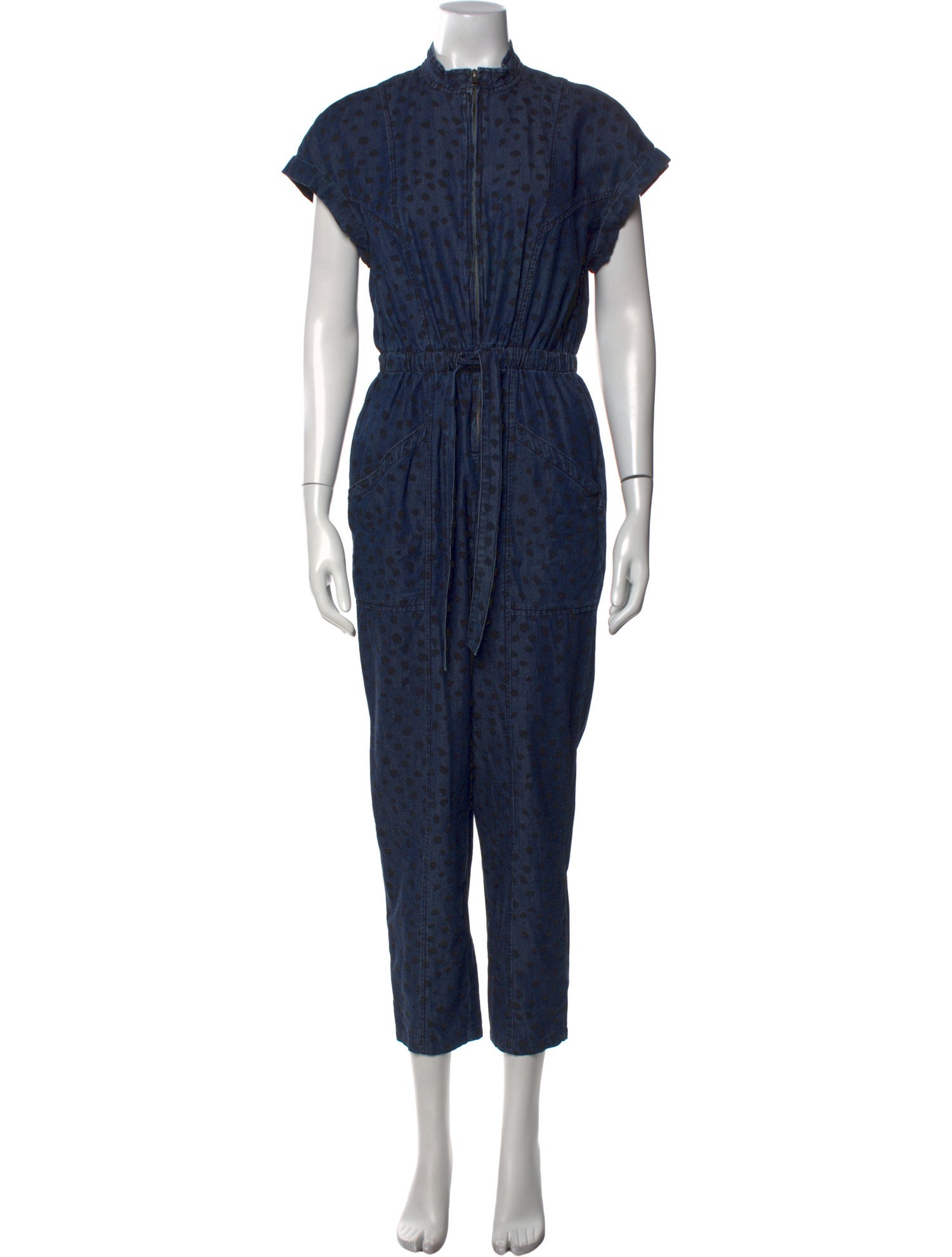 La Vie Rebecca Taylor Crew Neck Jumpsuit