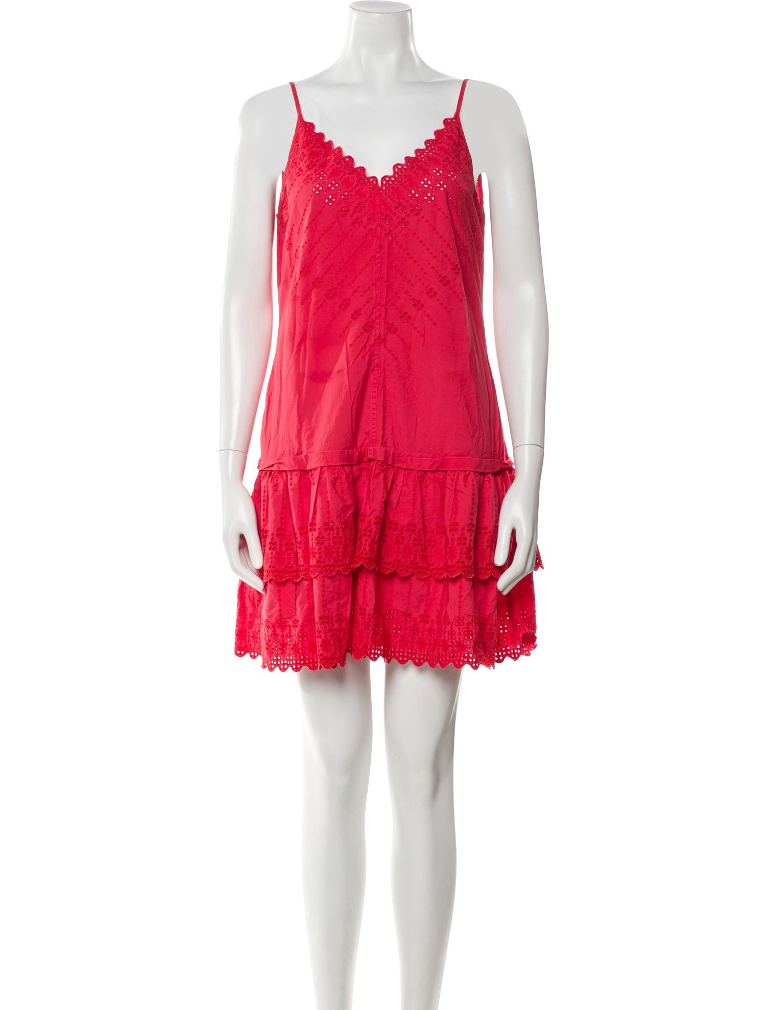 La Vie Rebecca Taylor V-Neck Mini Dress