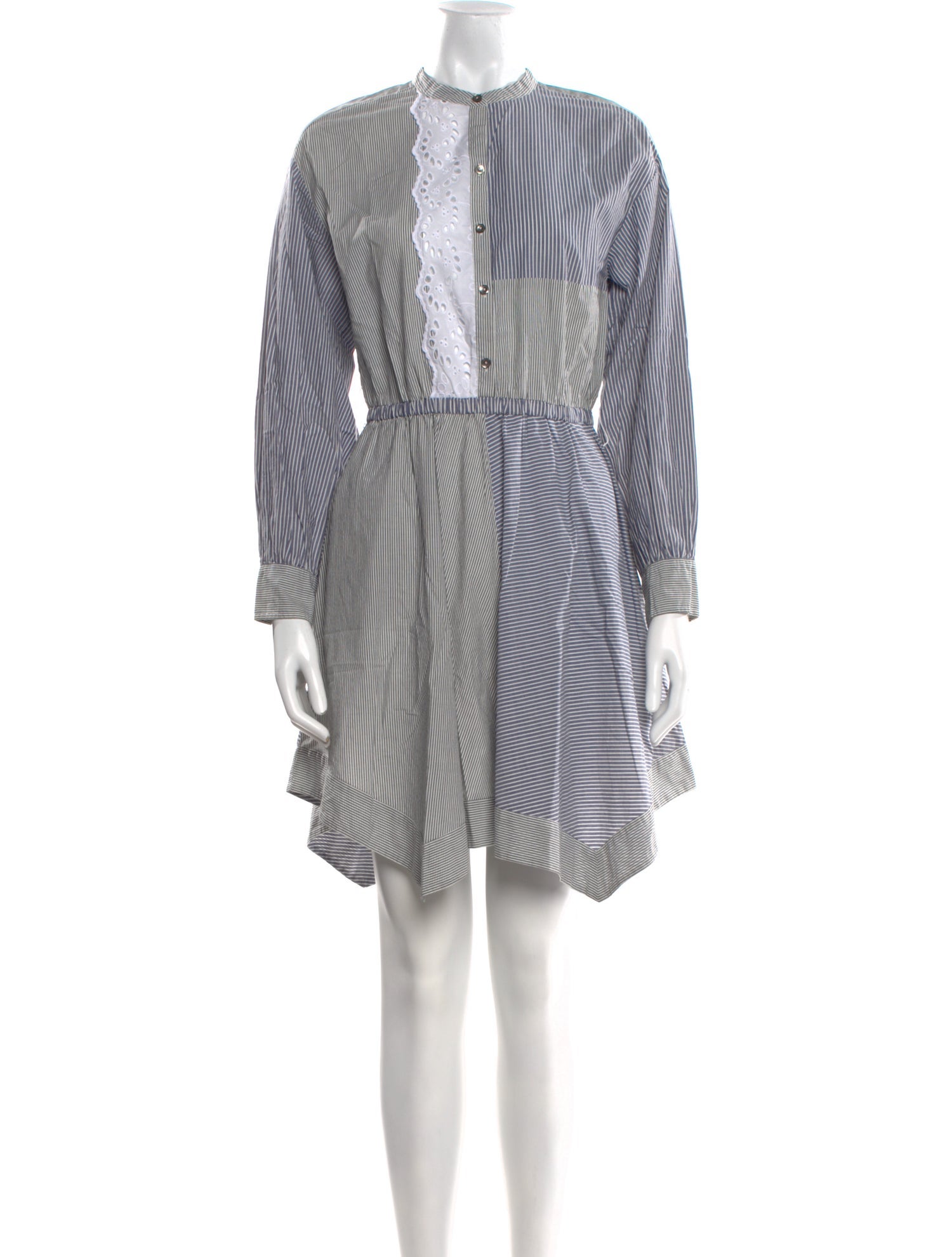 La Vie Rebecca Taylor Striped Mini Dress