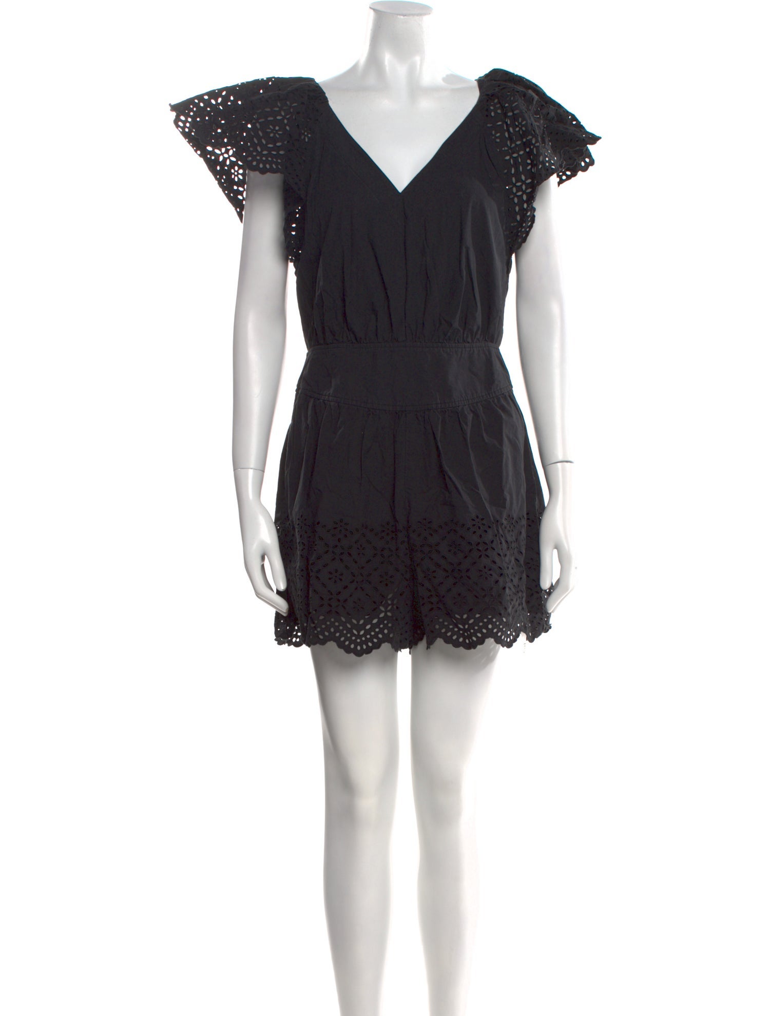 La Vie Rebecca Taylor V-Neck Romper