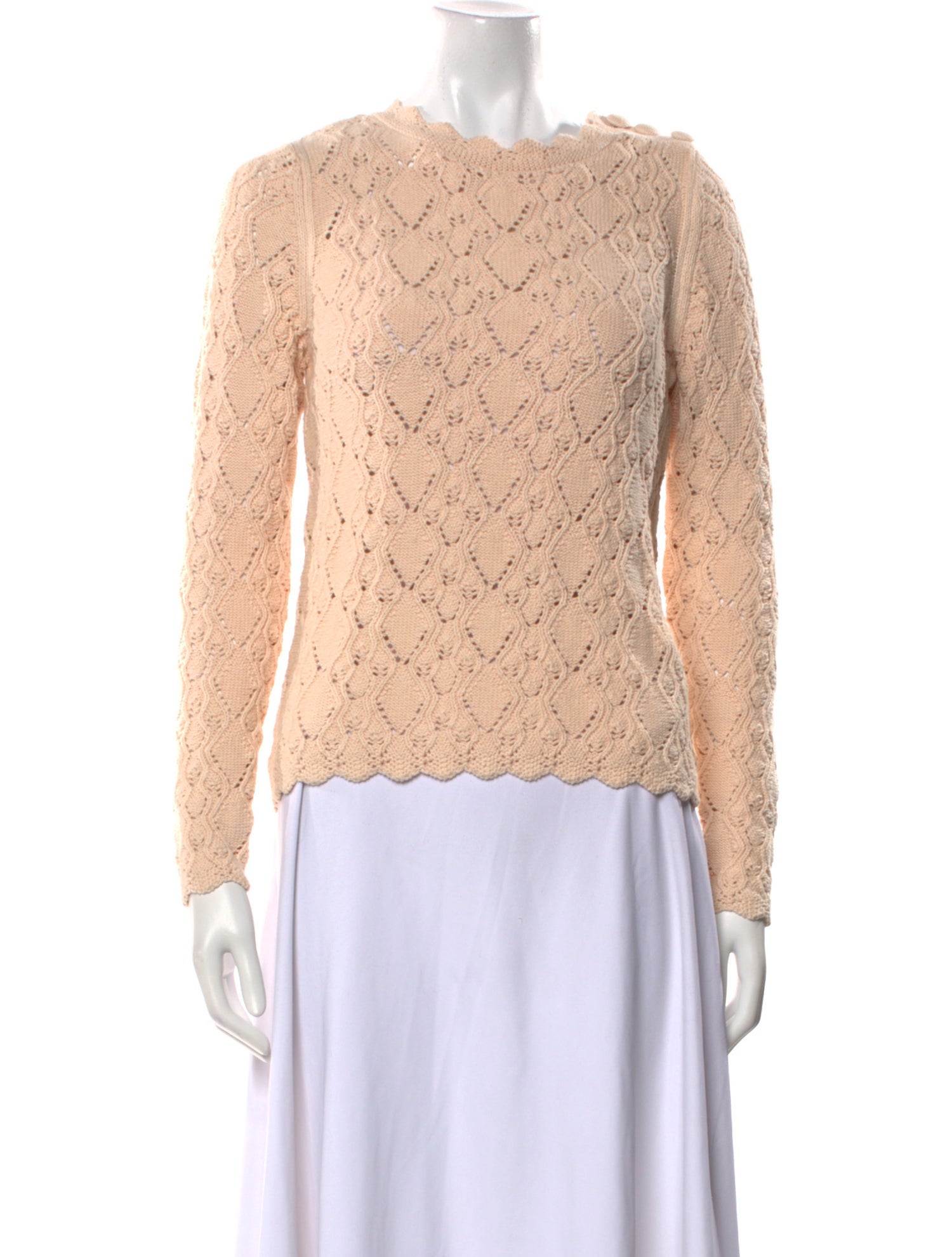 La Vie Rebecca Taylor Crew Neck Sweater