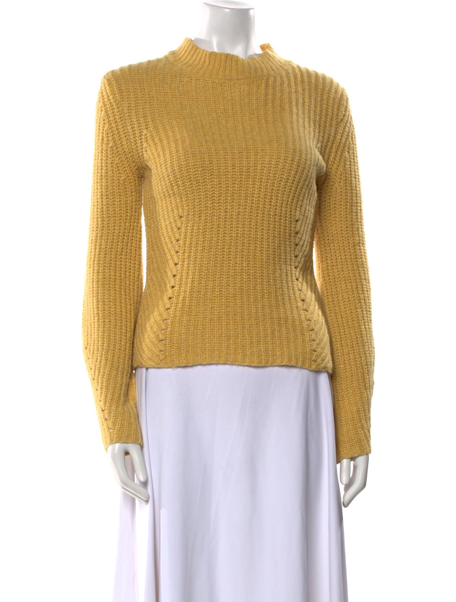 La Vie Rebecca Taylor Mock Neck Sweater