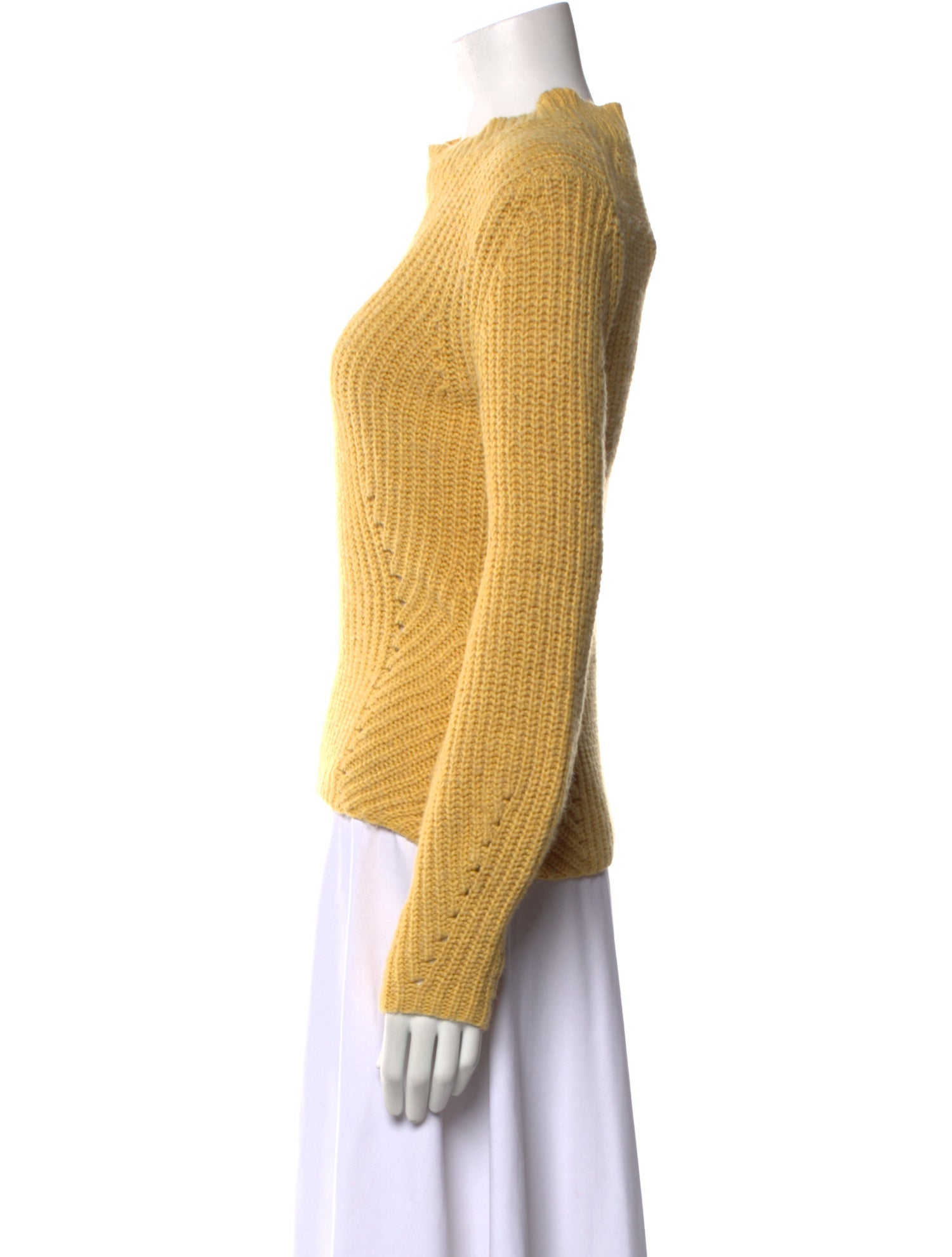 La Vie Rebecca Taylor Mock Neck Sweater