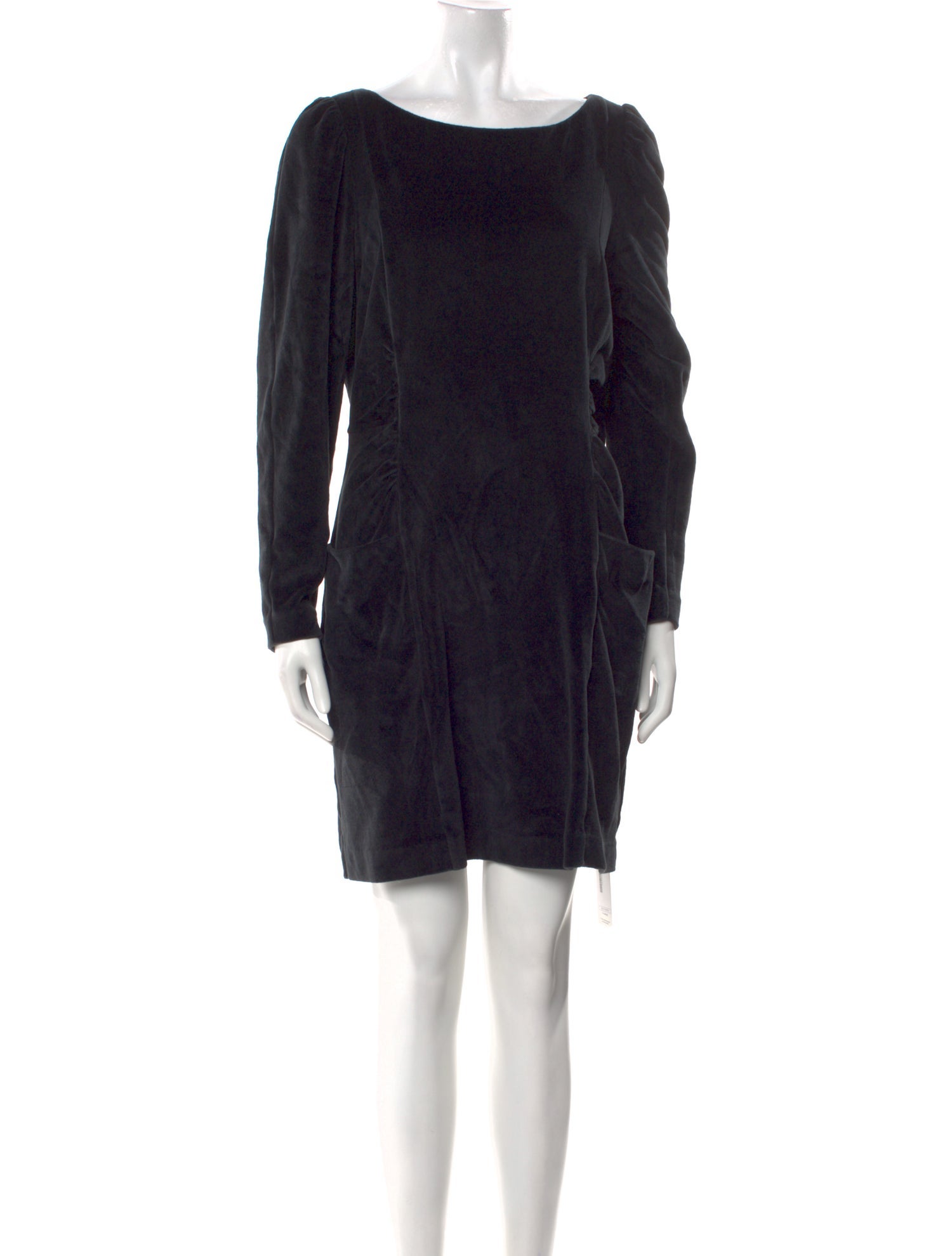 La Vie Rebecca Taylor Bateau Neckline Mini Dress