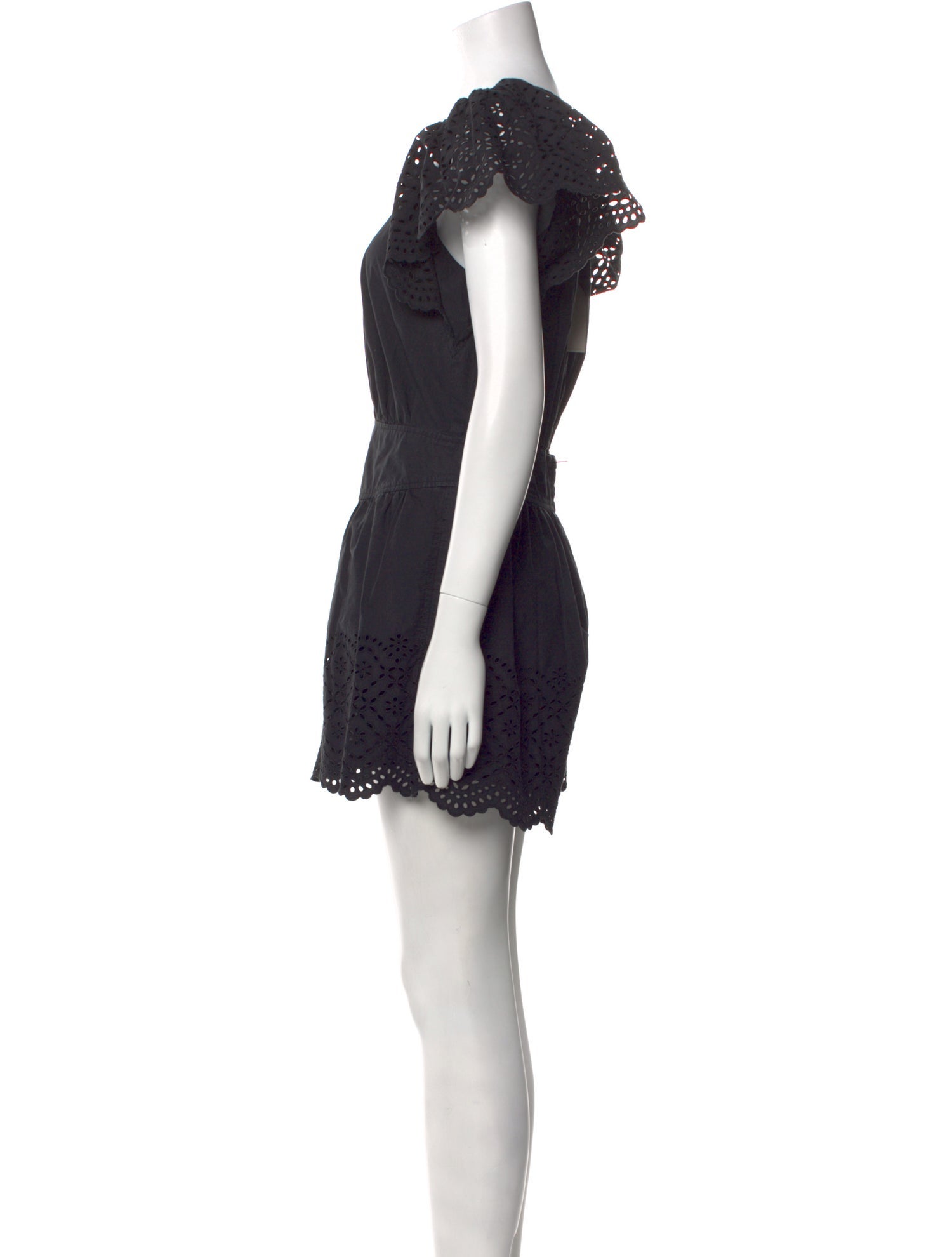 La Vie Rebecca Taylor V-Neck Mini Dress