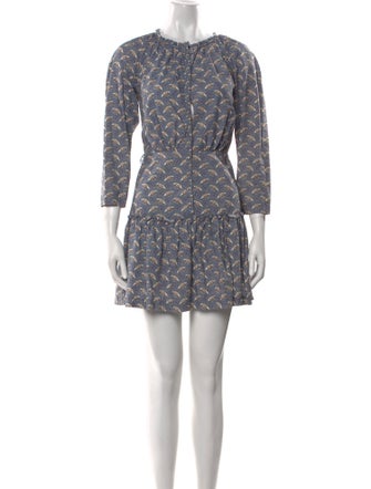 La Vie Rebecca Taylor Printed Mini Dress