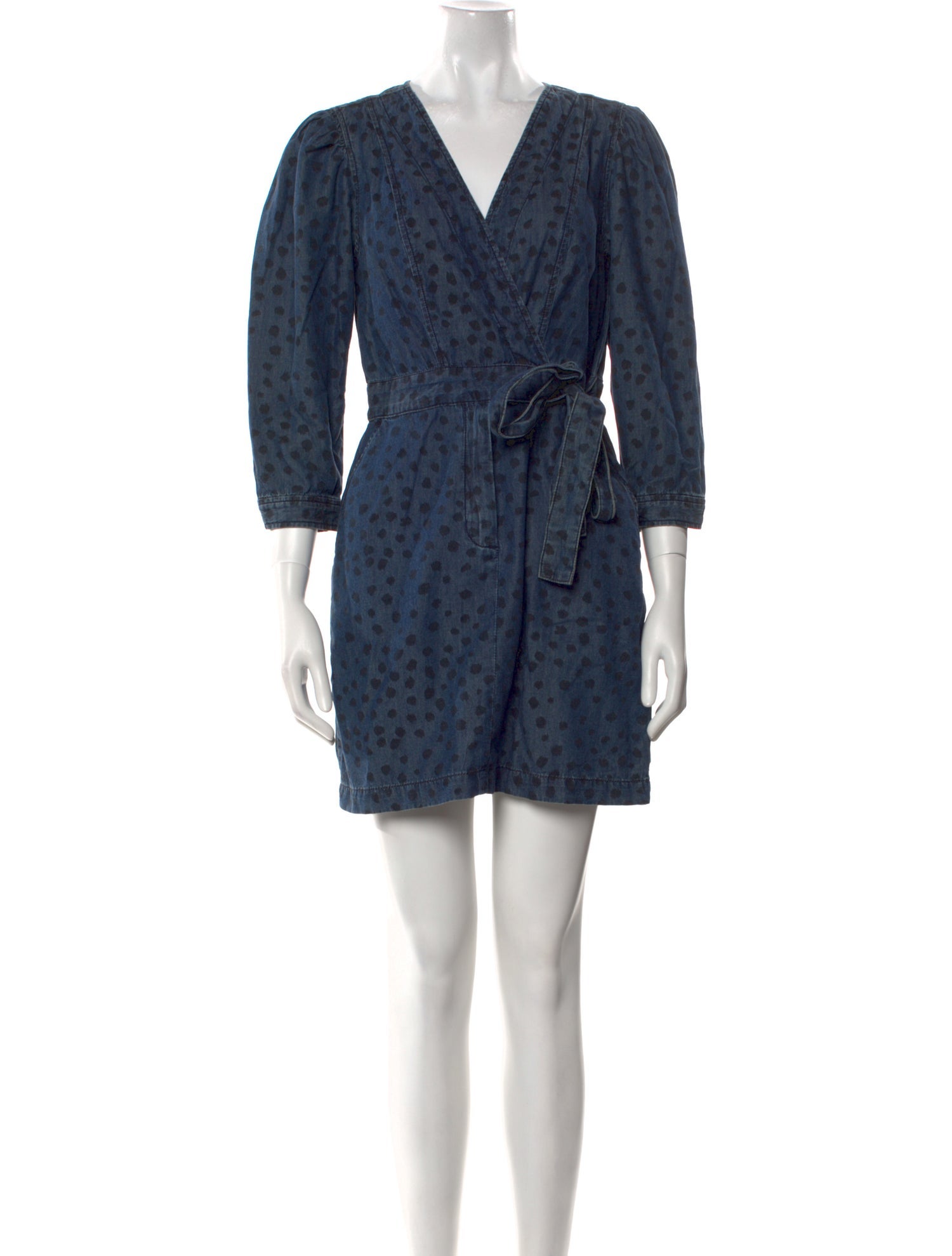 La Vie Rebecca Taylor Animal Print Mini Dress