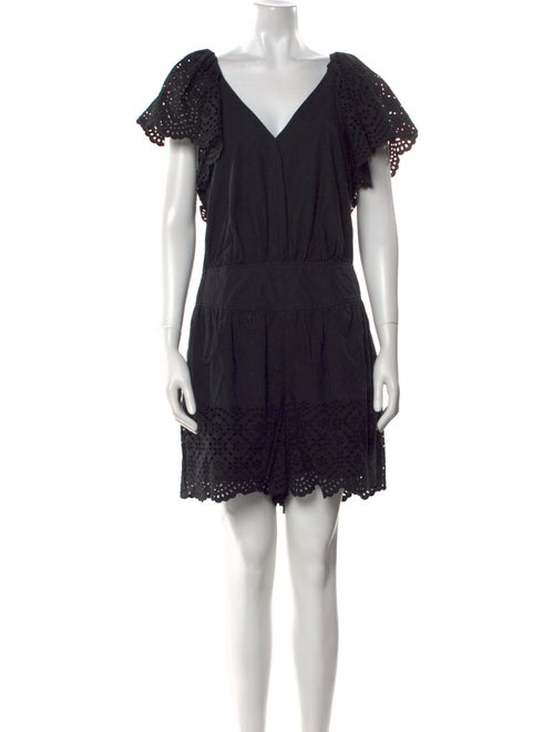 La Vie Rebecca Taylor V-Neck Romper