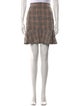 La Vie Rebecca Taylor Plaid Print Mini Skirt