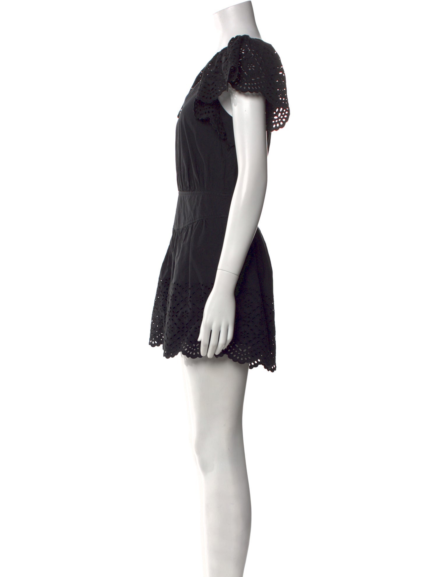 La Vie Rebecca Taylor V-Neck Romper