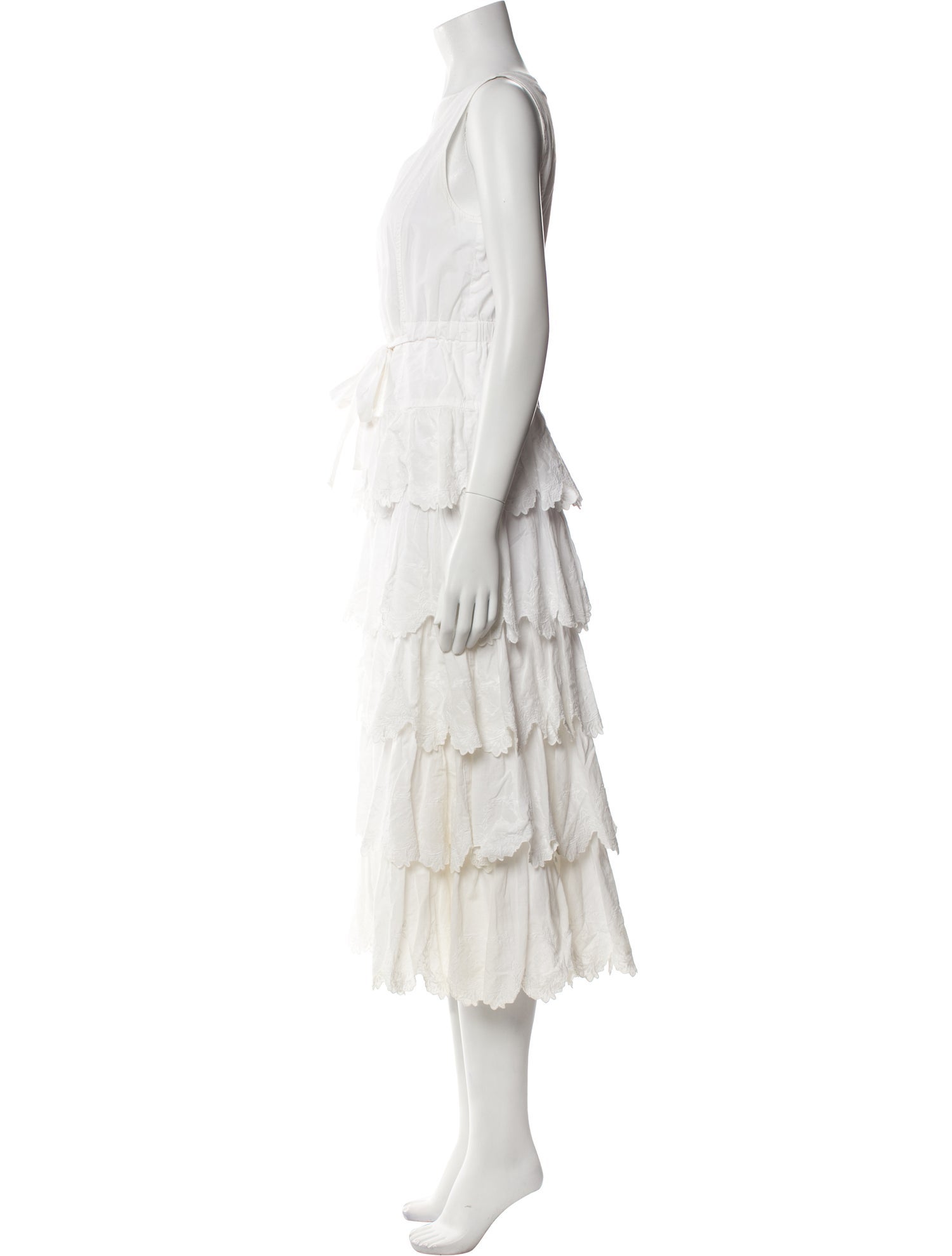 La Vie Rebecca Taylor V-Neck Long Dress