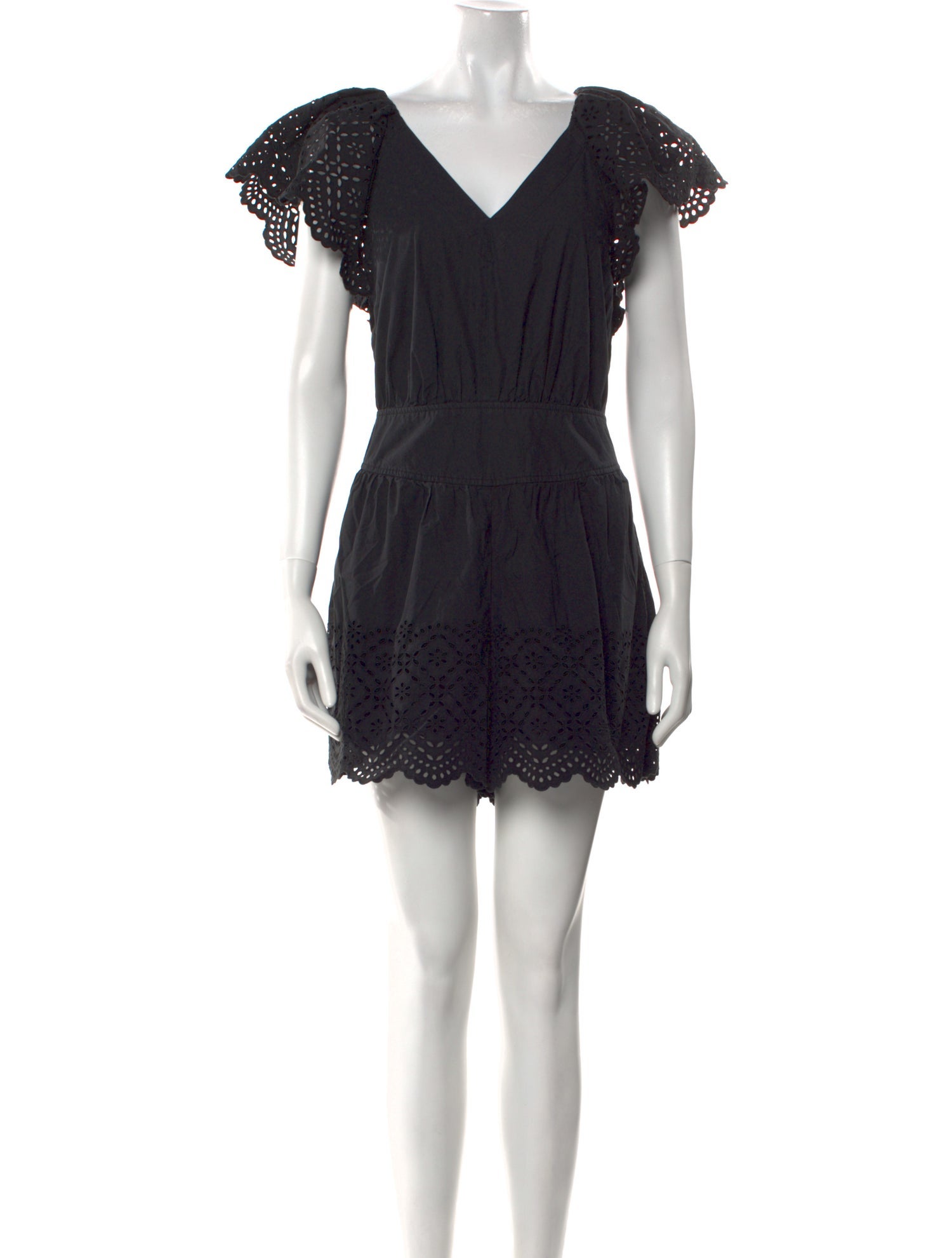 La Vie Rebecca Taylor V-Neck Romper