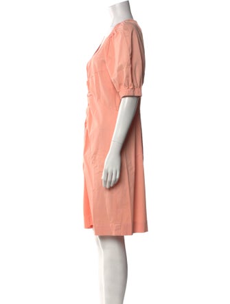 La Vie Rebecca Taylor V-Neck Knee-Length Dress