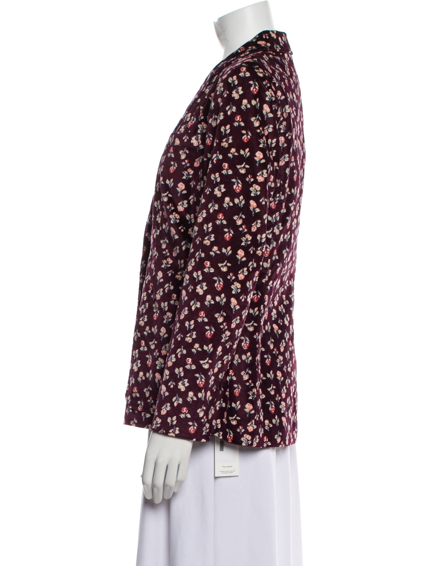 La Vie Rebecca Taylor Floral Print Blazer