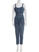 La Vie Rebecca Taylor Square Neckline Overalls