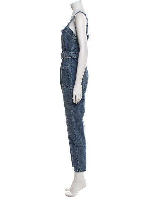 La Vie Rebecca Taylor Square Neckline Overalls