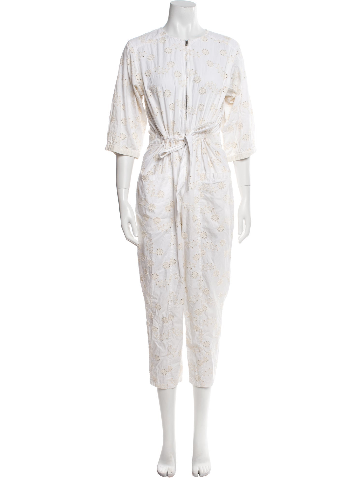 La Vie Rebecca Taylor Crew Neck Jumpsuit