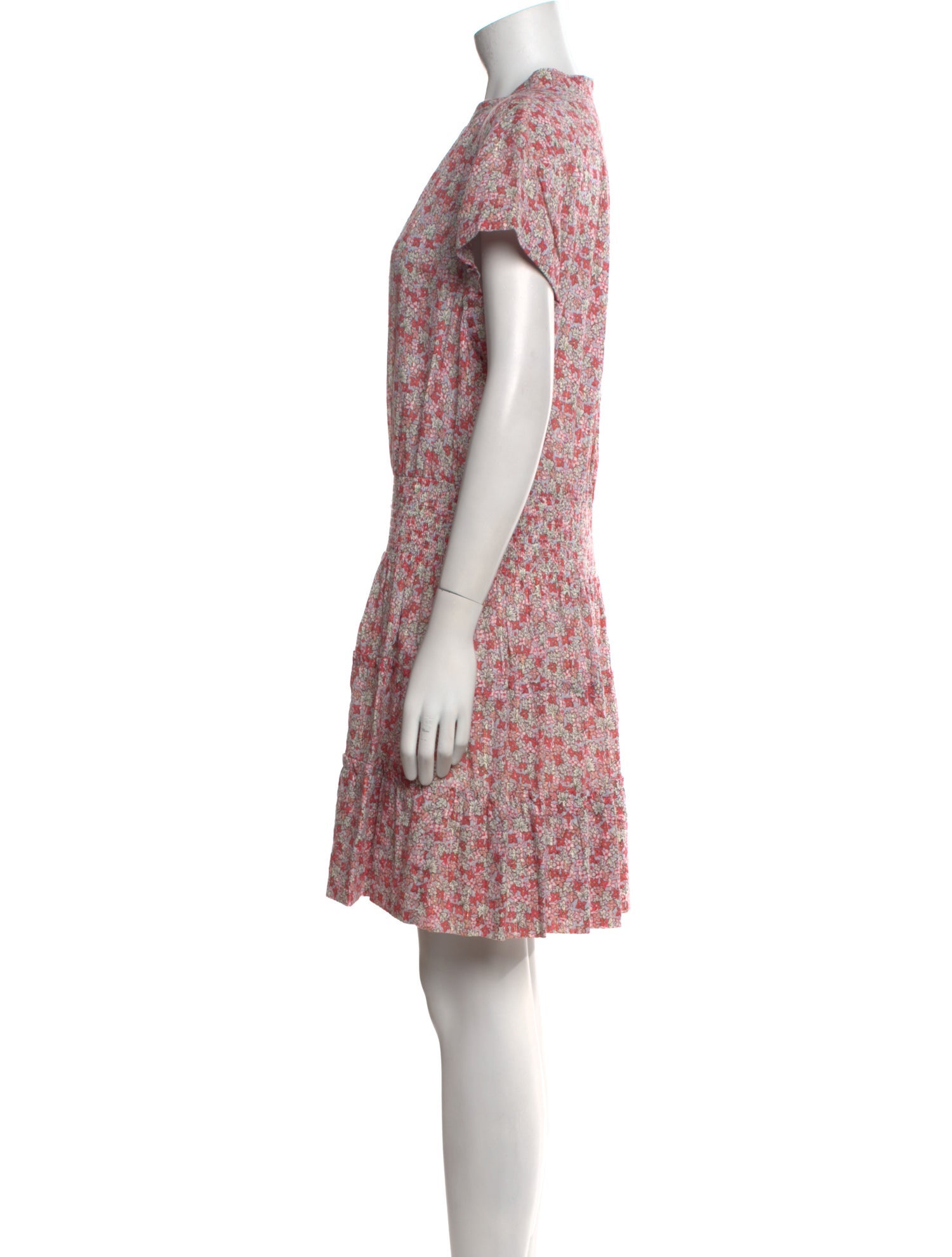 La Vie Rebecca Taylor Floral Print Knee-Length Dress w/ Tags