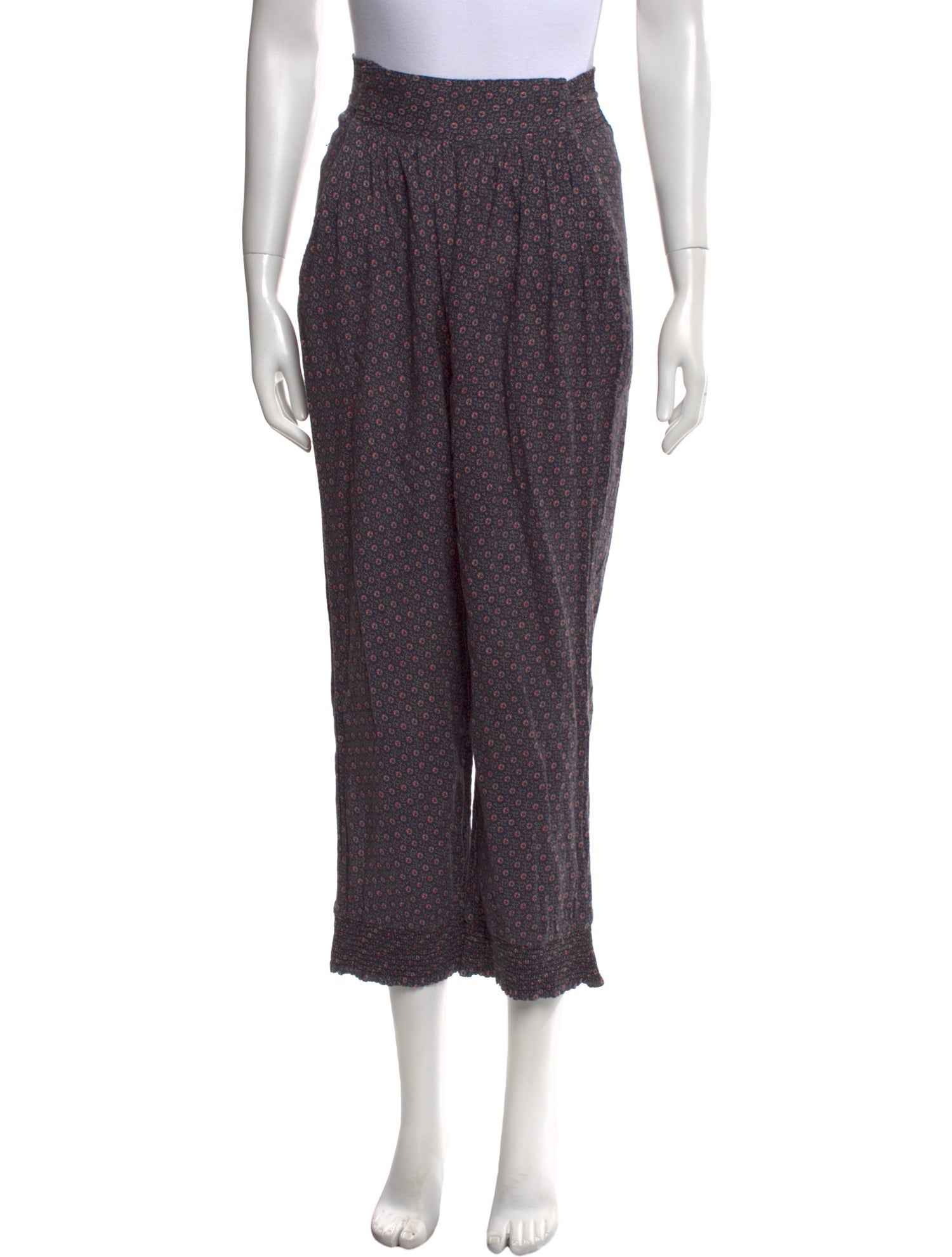 La Vie Rebecca Taylor Printed Straight Leg Pants w/ Tags