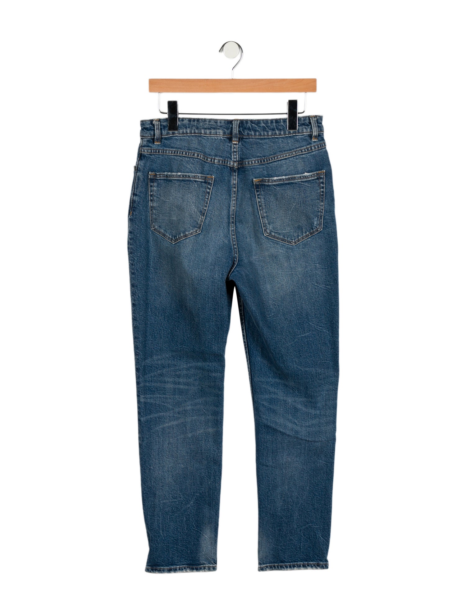 La Vie Rebecca Taylor Mid-Rise Straight Leg Jeans