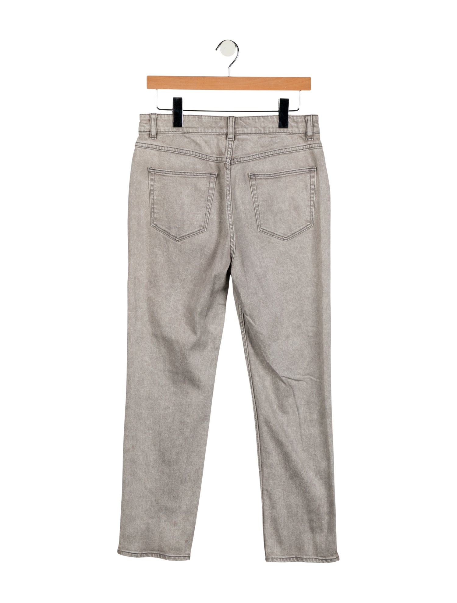 La Vie Rebecca Taylor High-Rise Straight Leg Jeans