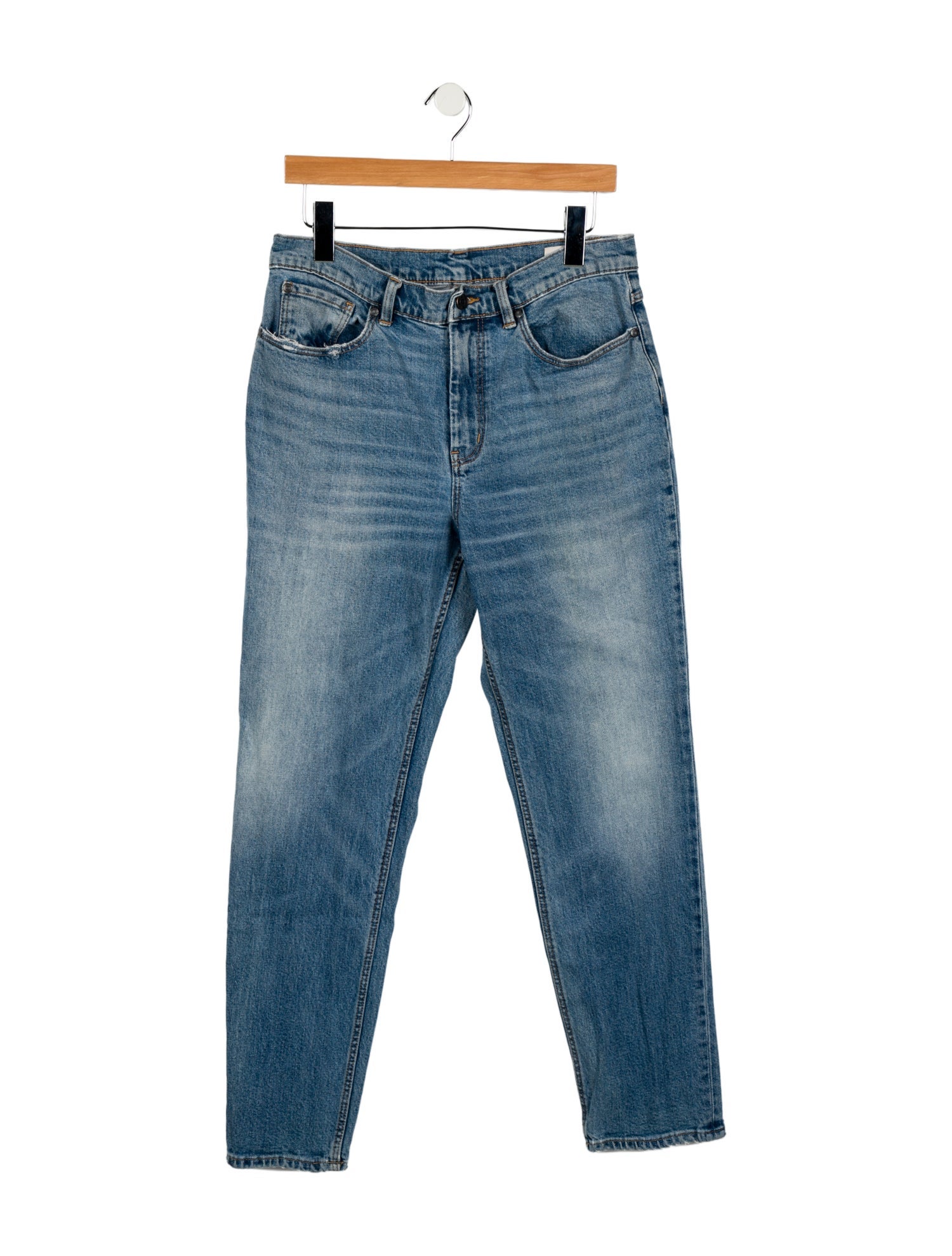 La Vie Rebecca Taylor High-Rise Straight Leg Jeans