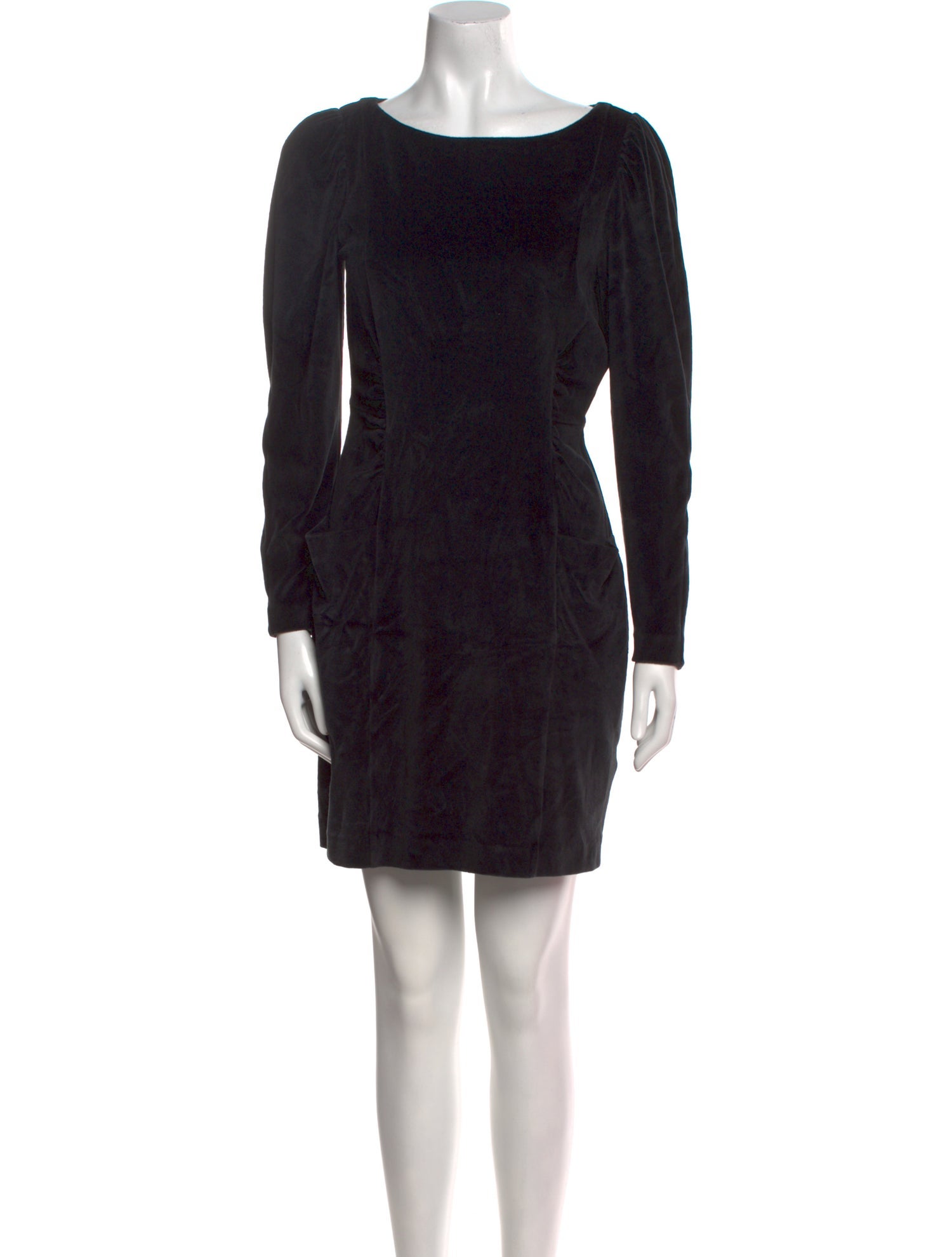 La Vie Rebecca Taylor Bateau Neckline Mini Dress