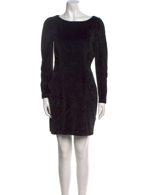 La Vie Rebecca Taylor Bateau Neckline Mini Dress