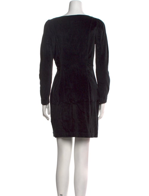 La Vie Rebecca Taylor Bateau Neckline Mini Dress