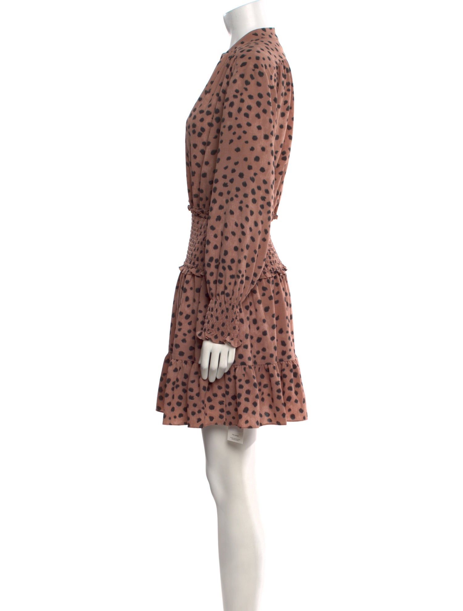 La Vie Rebecca Taylor Polka Dot Print Mini Dress w/ Tags