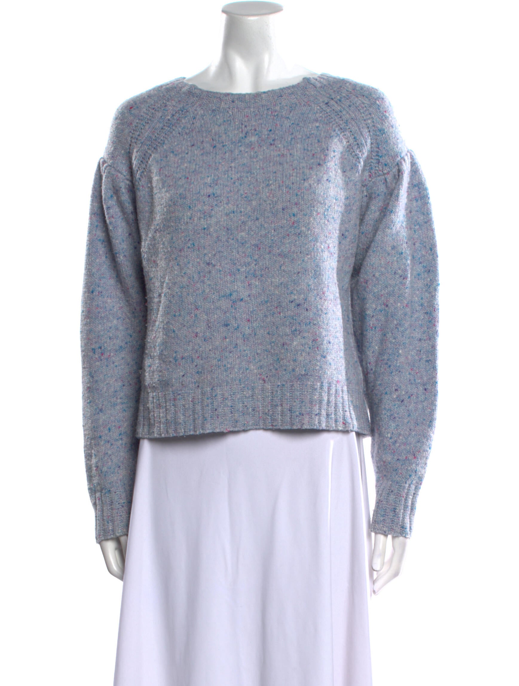 La Vie Rebecca Taylor Wool Crew Neck Sweater