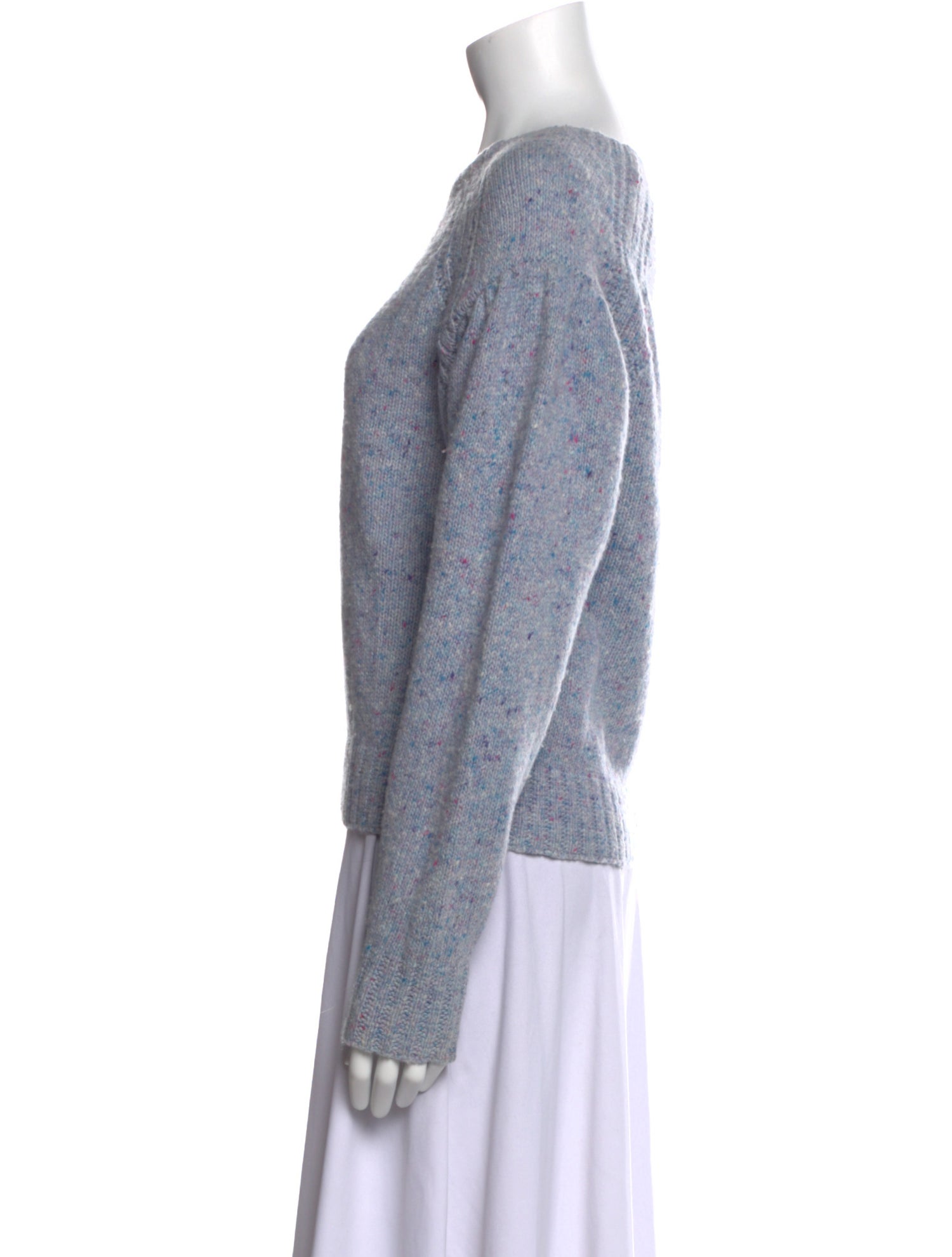 La Vie Rebecca Taylor Wool Scoop Neck Sweater