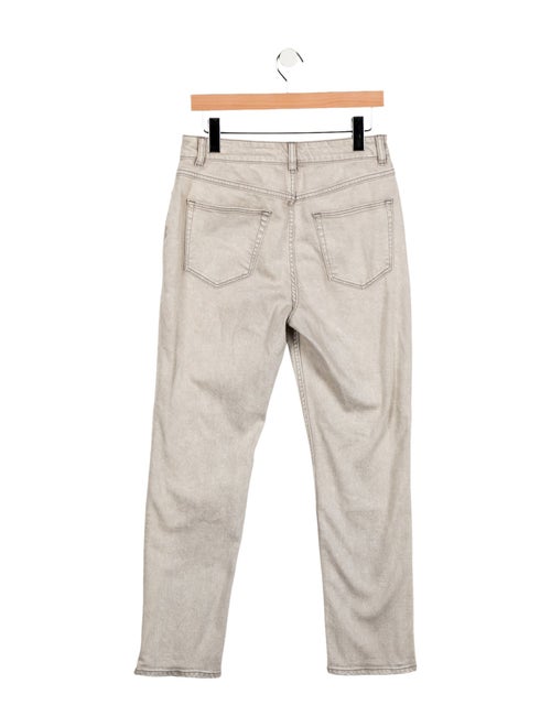 La Vie Rebecca Taylor High-Rise Straight Leg Jeans