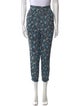 La Vie Rebecca Taylor Printed Skinny Leg Pants