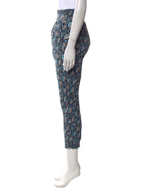 La Vie Rebecca Taylor Printed Skinny Leg Pants
