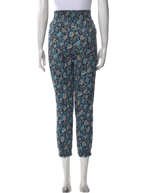 La Vie Rebecca Taylor Printed Skinny Leg Pants