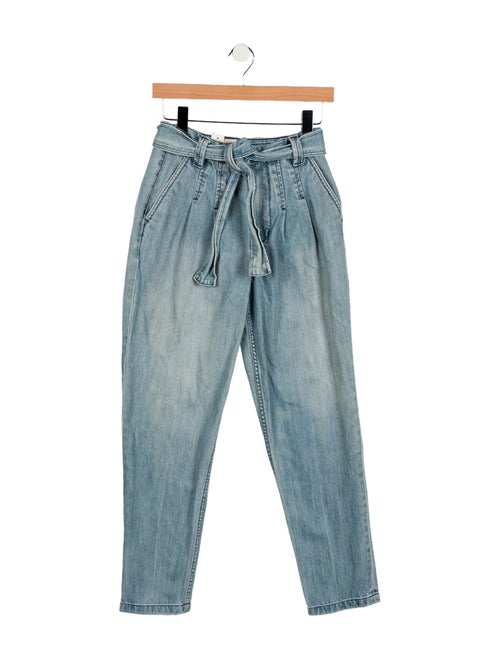 La Vie Rebecca Taylor Mid-Rise Straight Leg Jeans