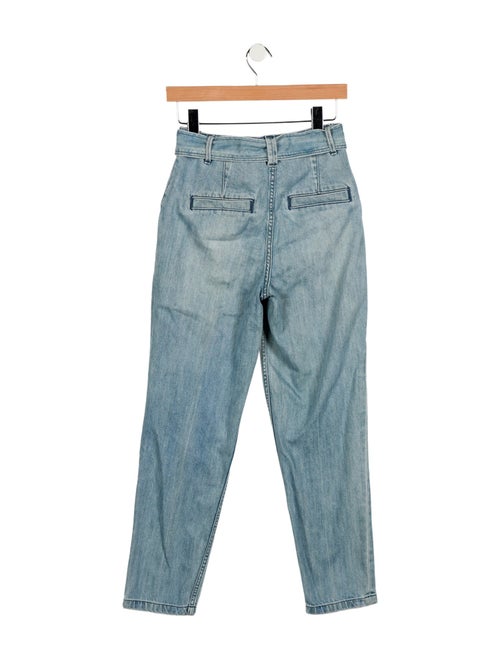 La Vie Rebecca Taylor Mid-Rise Straight Leg Jeans