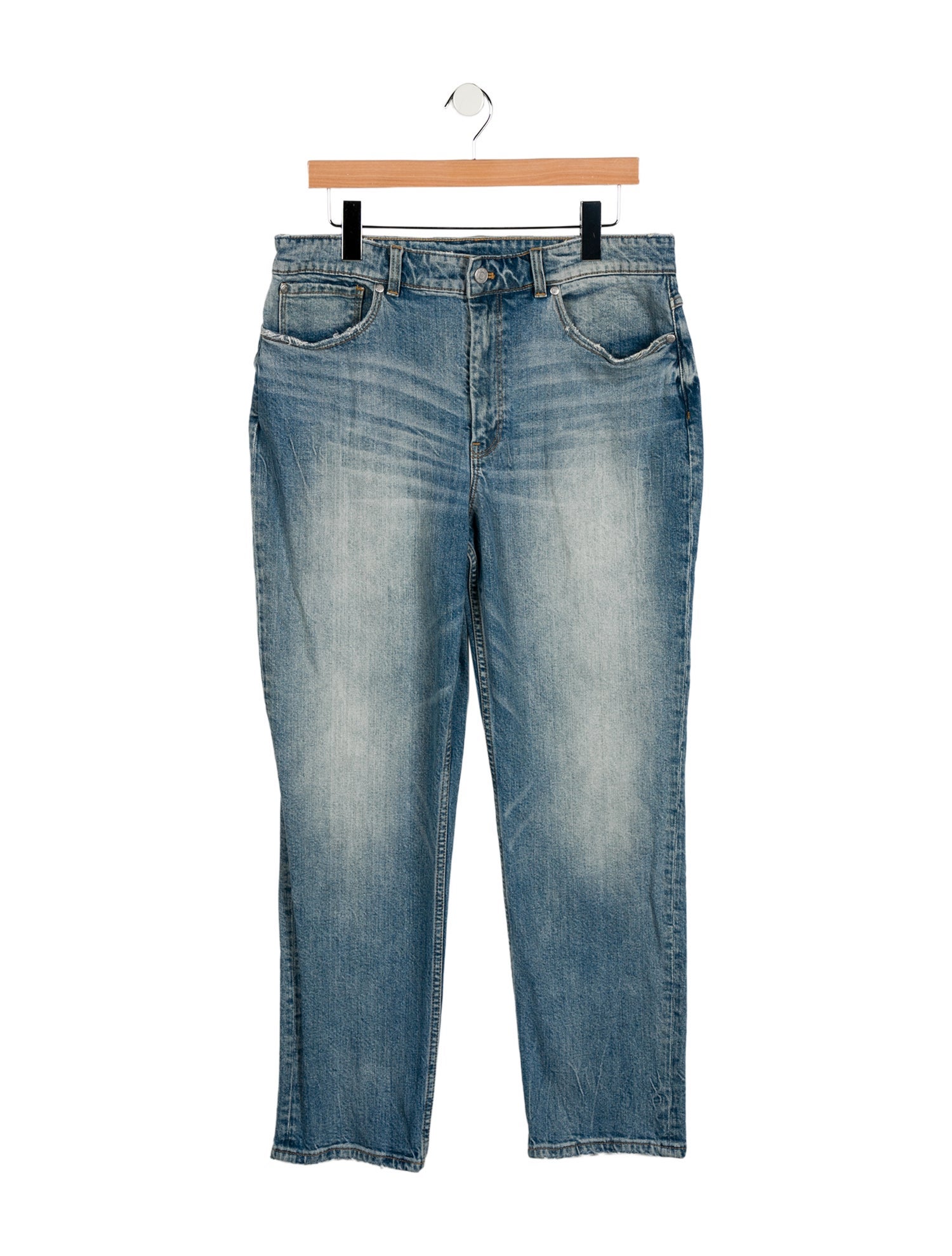 La Vie Rebecca Taylor High-Rise Straight Leg Jeans