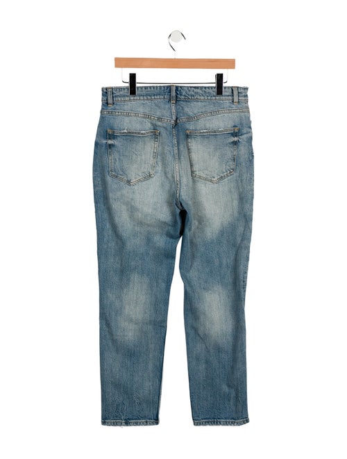 La Vie Rebecca Taylor High-Rise Straight Leg Jeans