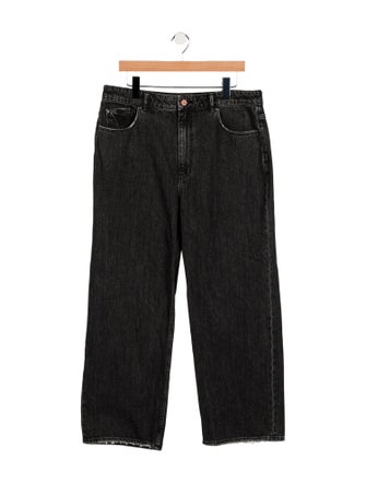 La Vie Rebecca Taylor High-Rise Wide Leg Jeans